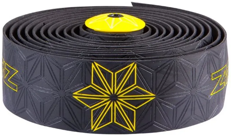 black and yellow bar tape