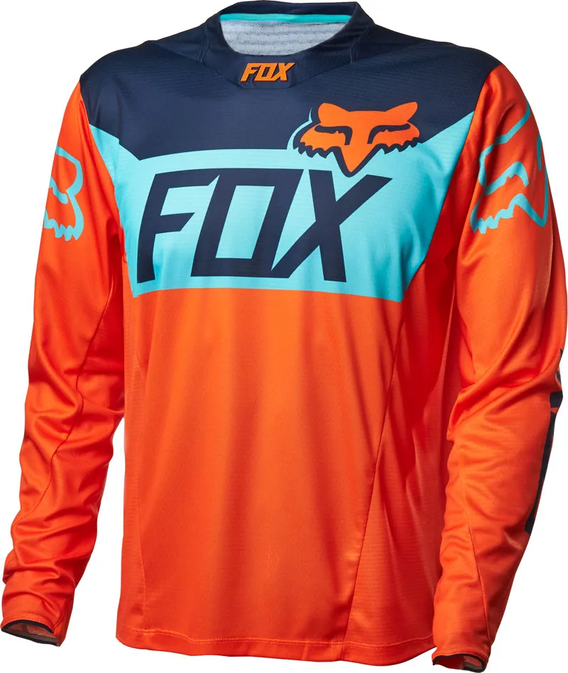 fox mtb jersey orange