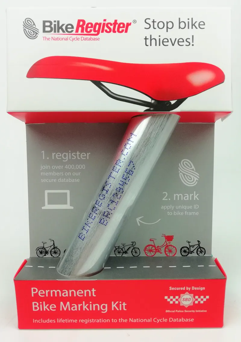 Selectamark Bikeregister Permanent Marking Kit 19 99