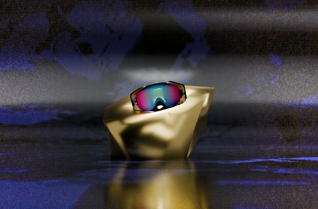 Fox Vue Goldstone Limited Edition Goggles Purple