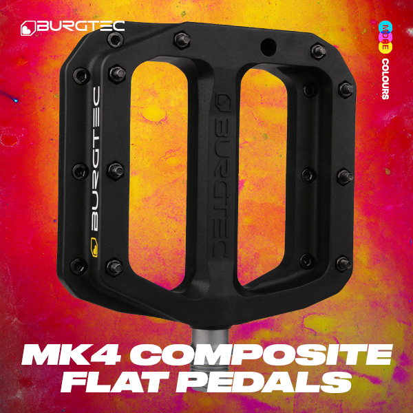 Burgtec MK4 Composite Flat Pedals