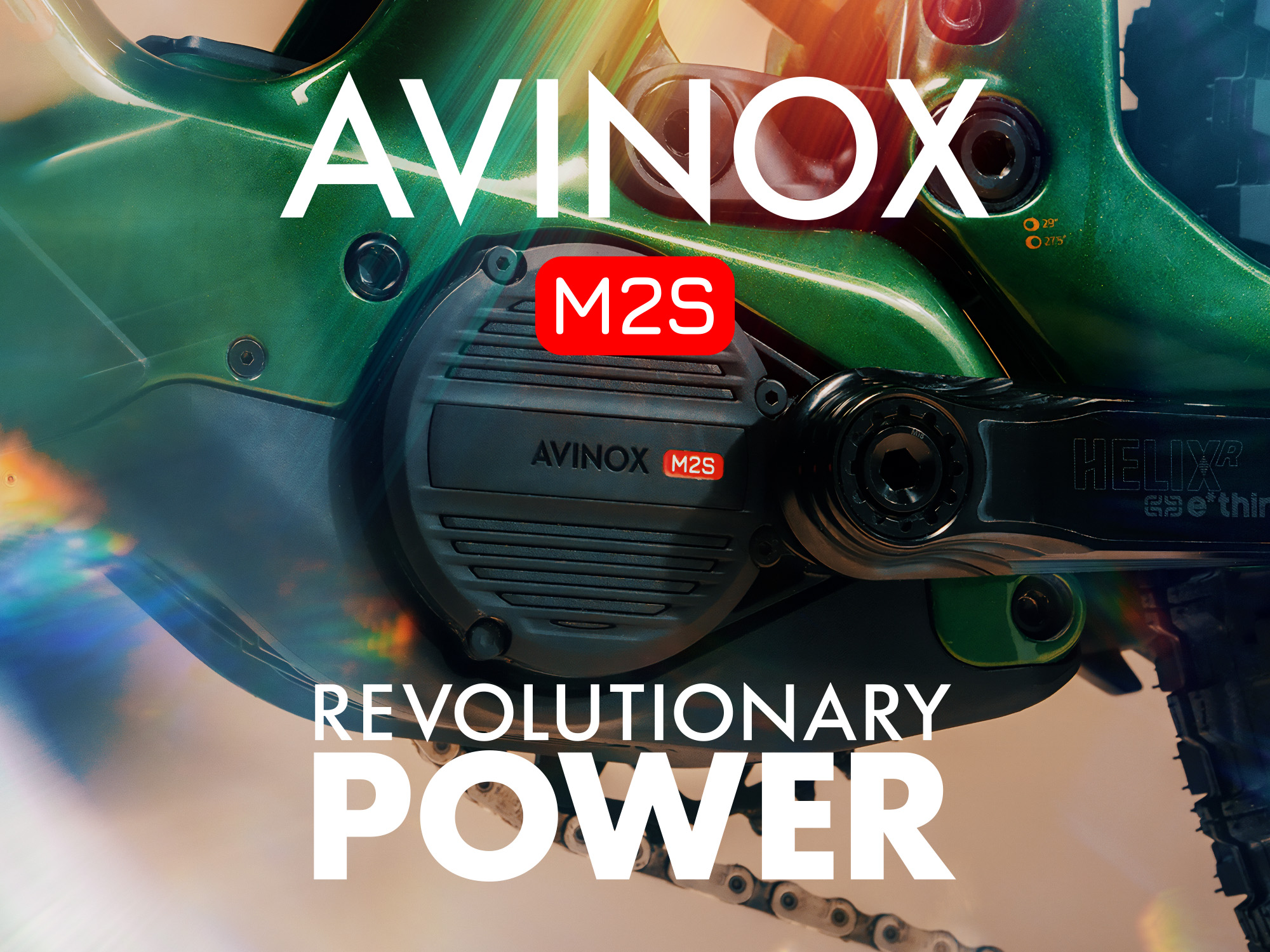 All New: Avinox M2S E-Bike Motor Drive System
