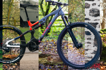Collage Image of 7 different bikes cut together to make one bike