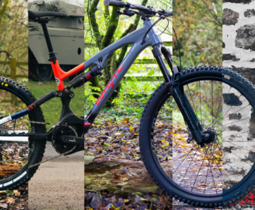 Collage Image of 7 different bikes cut together to make one bike