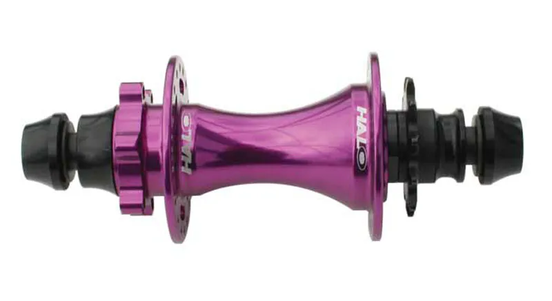 Halo DJD BD Bushed Dirt Jump Disc Single Speed Rear Hub Purple