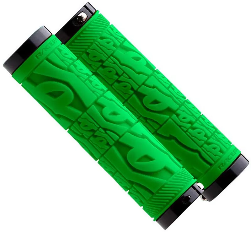 Race Face Strafe Lock On Grips Green