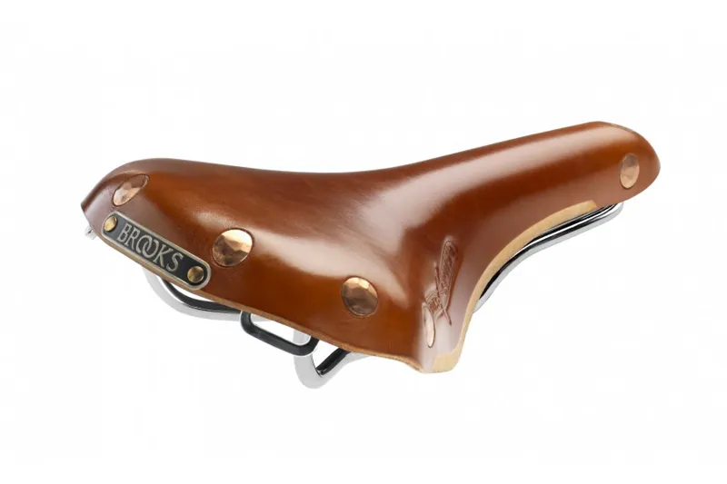Brooks Swift Chrome Saddle Honey