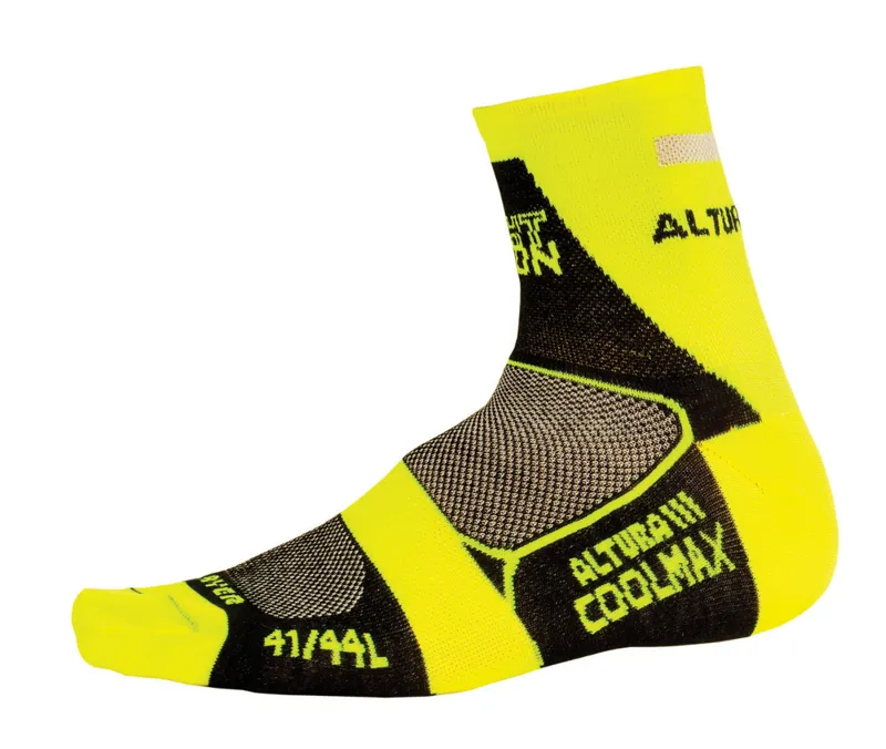 Altura Night Vision Socks Hi Vis Yellow