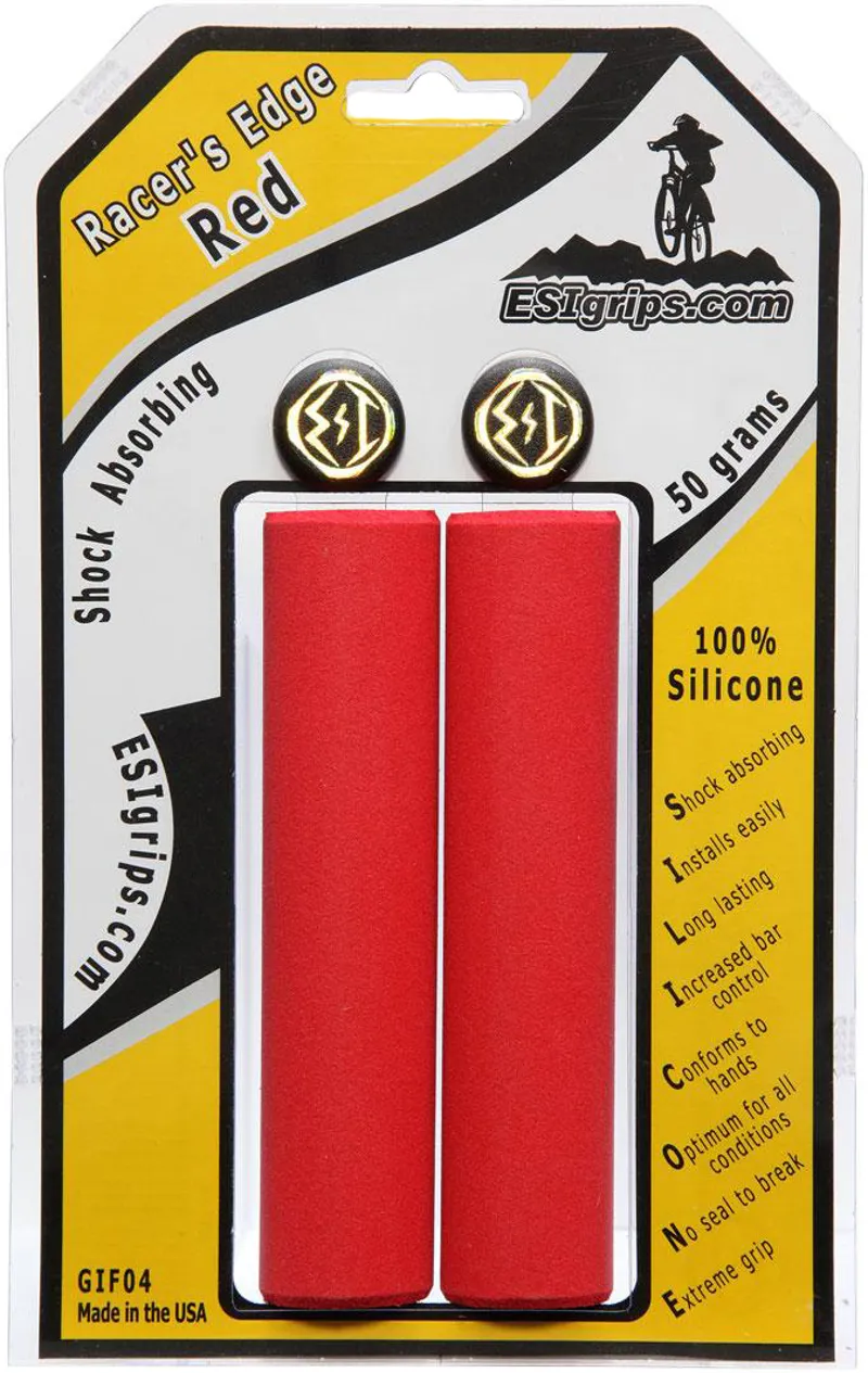 ESI Racers Edge MTB Grip Red