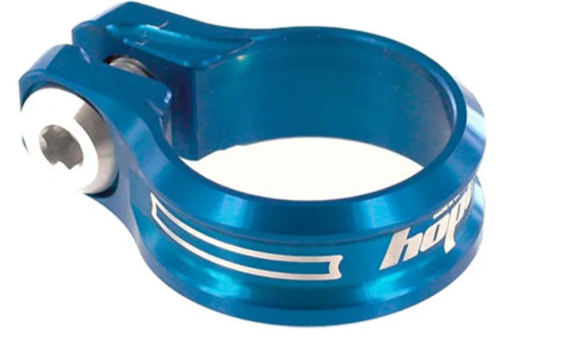 Hope Seatpost Clamp Standard Bolt 31.8mm Blue - Old Style