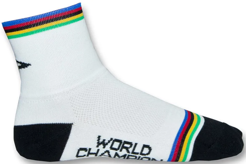 Defeet Aireator World Champ Socks White/Black