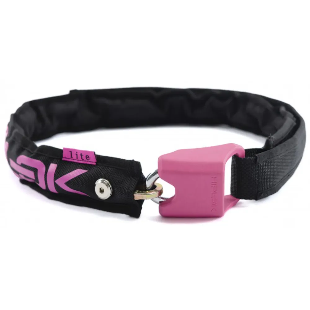 Hiplok HipLok Lite Waist Chain Lock Black/Pink