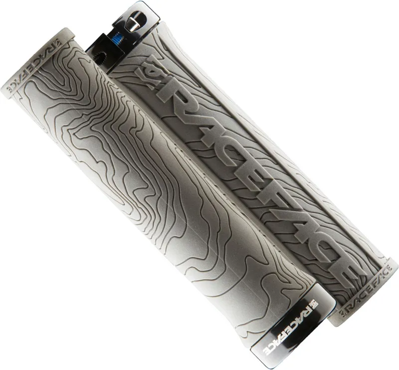 Race Face Half Nelson Lock on Grips Grey