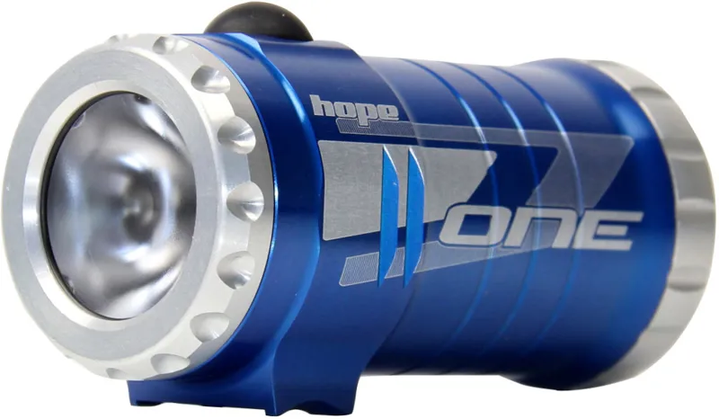 Hope Vision 1 LED Front Bike Light Blue
