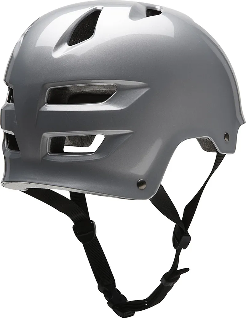 Fox Transition Hardshell BMX Helmet 2013 Silver-1