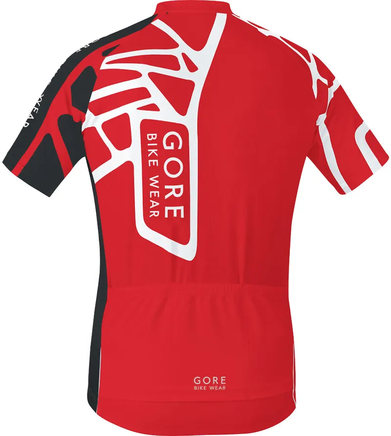 Gore Element Adrenaline SS Cycling Jersey Red-1