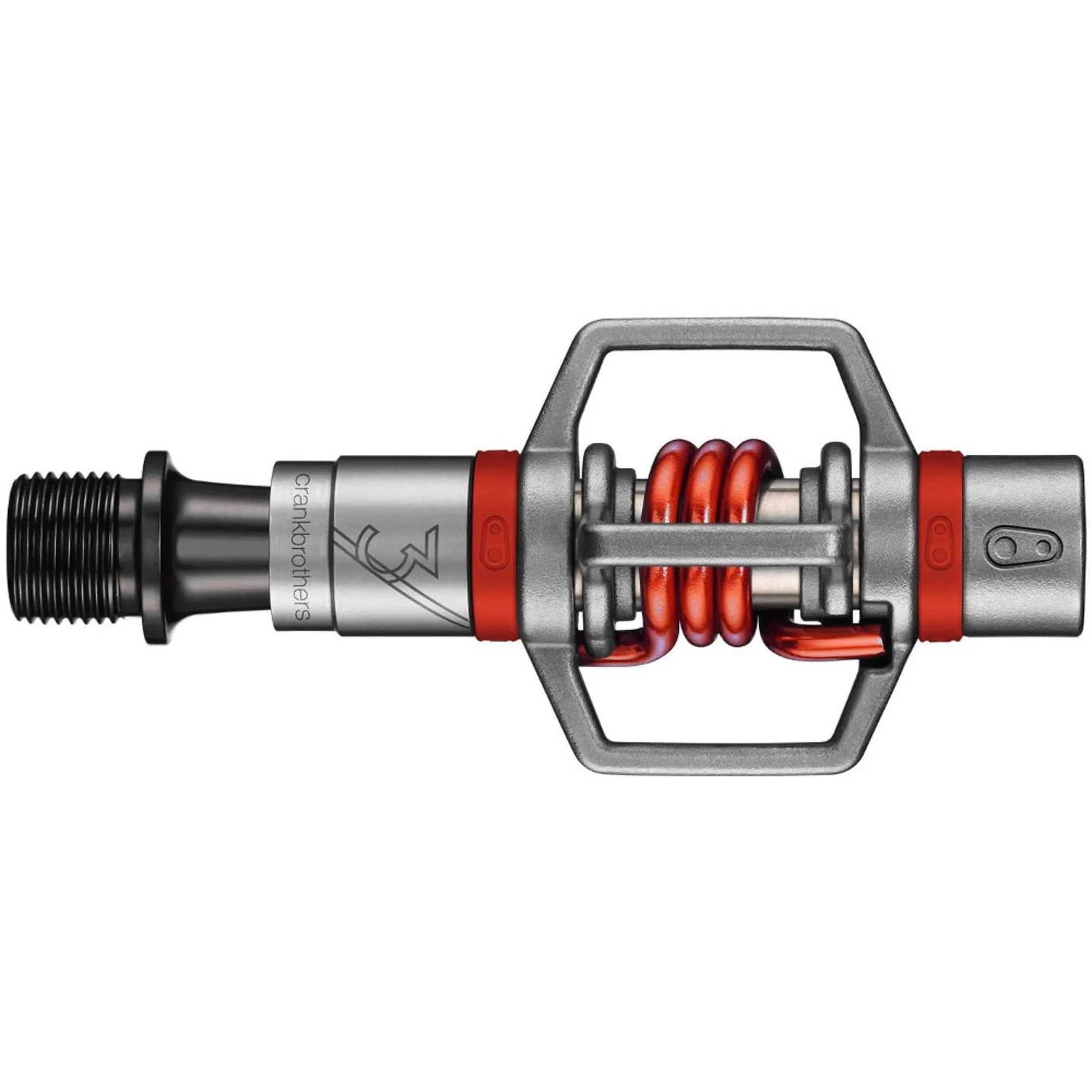 Crank Brothers Eggbeater XC Bike Pedals Silver/Red