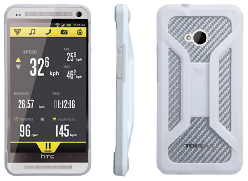 Topeak HTC One Ridecase With Mount White