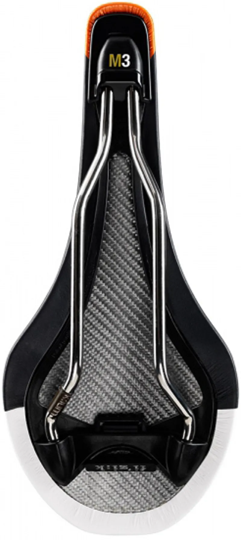 Fizik Tundra M3 Saddle Black/White/Orange-2