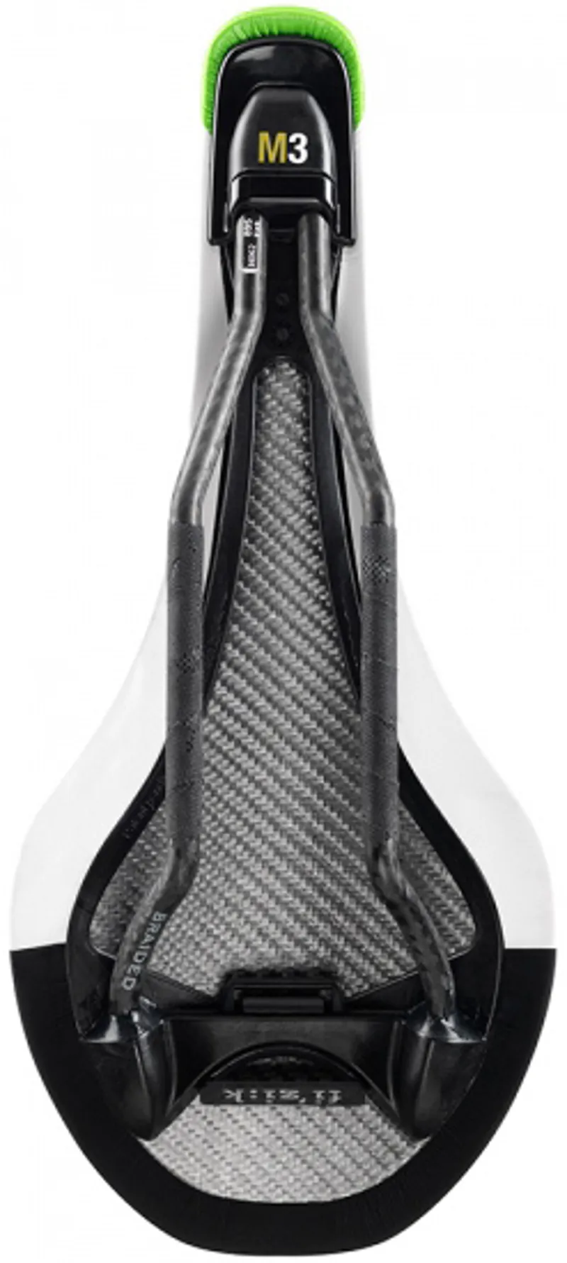 Fizik Tundra M3 Saddle Black/Green/White-2