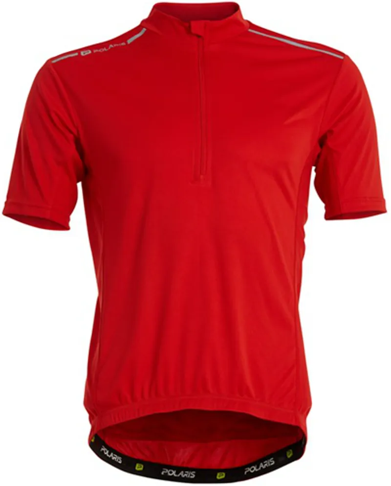 Polaris Adventure Road SS Cycling Jersey Red