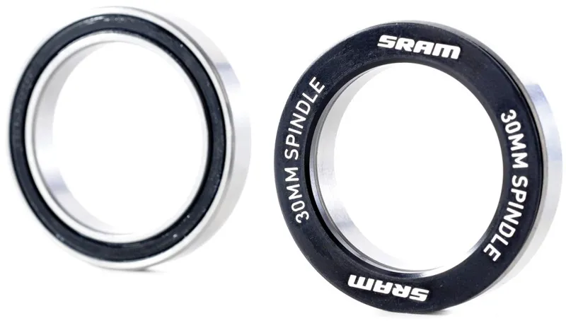 thumbnail image 2 of FSA Afterburner BB30 Bearing Kit - Silver/Green For All-Terrain Bikes 2 of 14