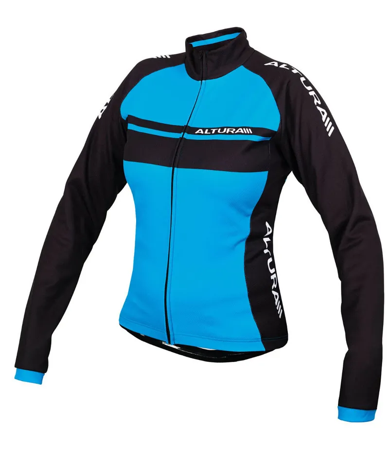 Altura Team Womens LS Cycling Jersey Blue