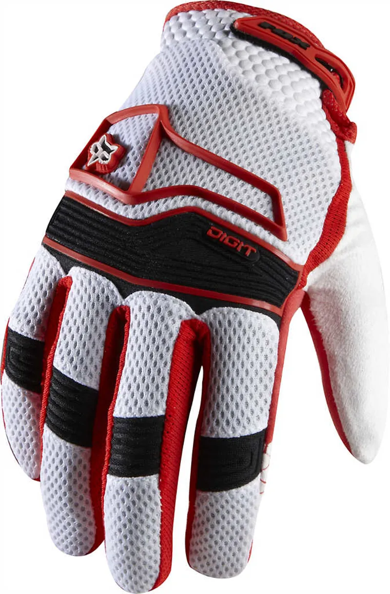 Fox Digit Cycling Glove Red/White