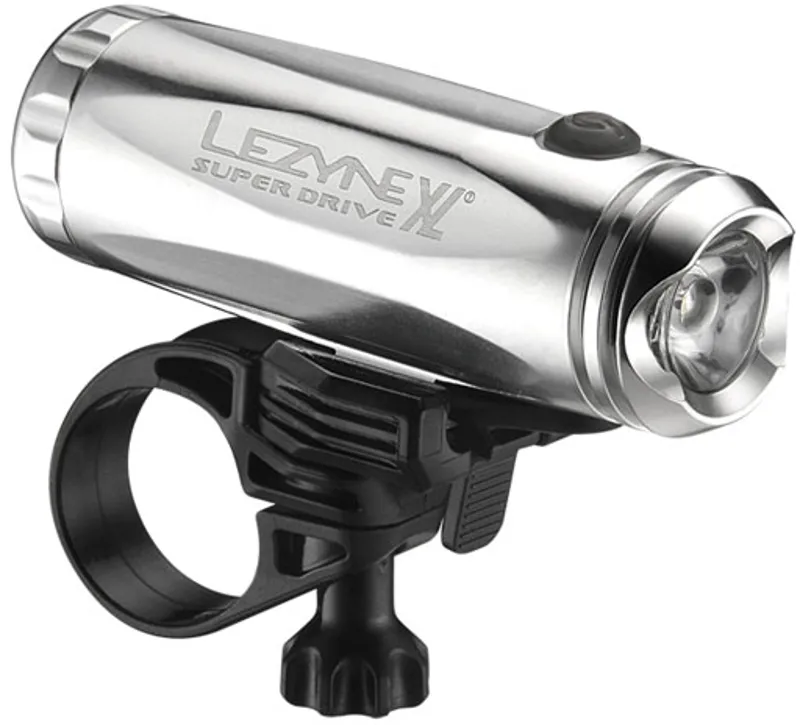 Lezyne Super Drive XL Front Bike Light Silver-4