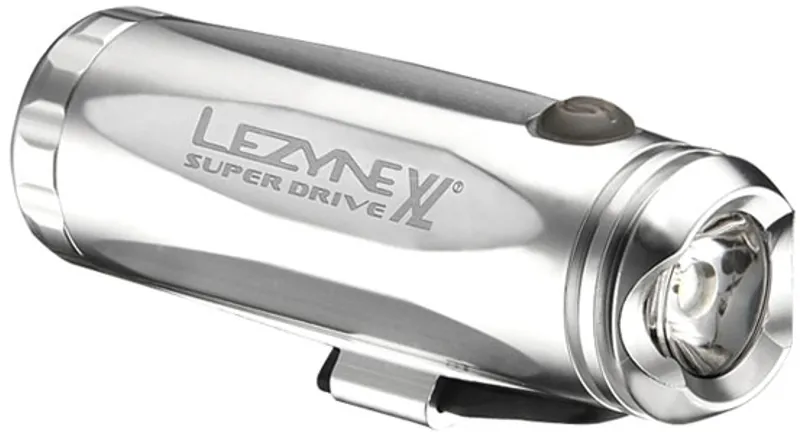 Lezyne Super Drive XL Front Bike Light Silver-1