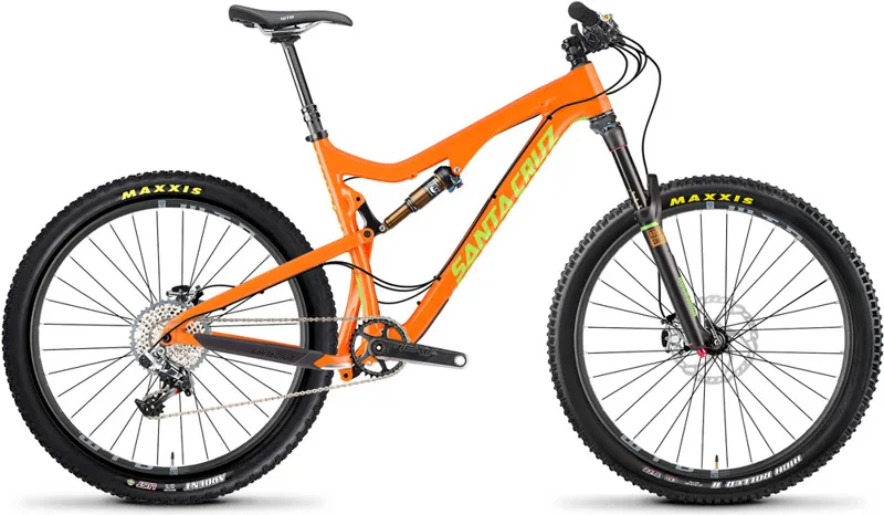 Santa Cruz 5010 Carbon CC XTR AM 650b Mountain Bike 2015 Orange/Lime-1