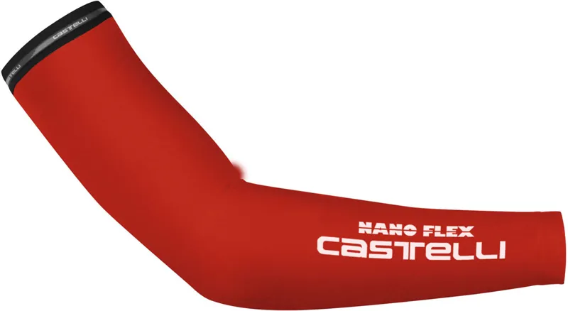 Castelli Nanoflex Arm Warmer Red