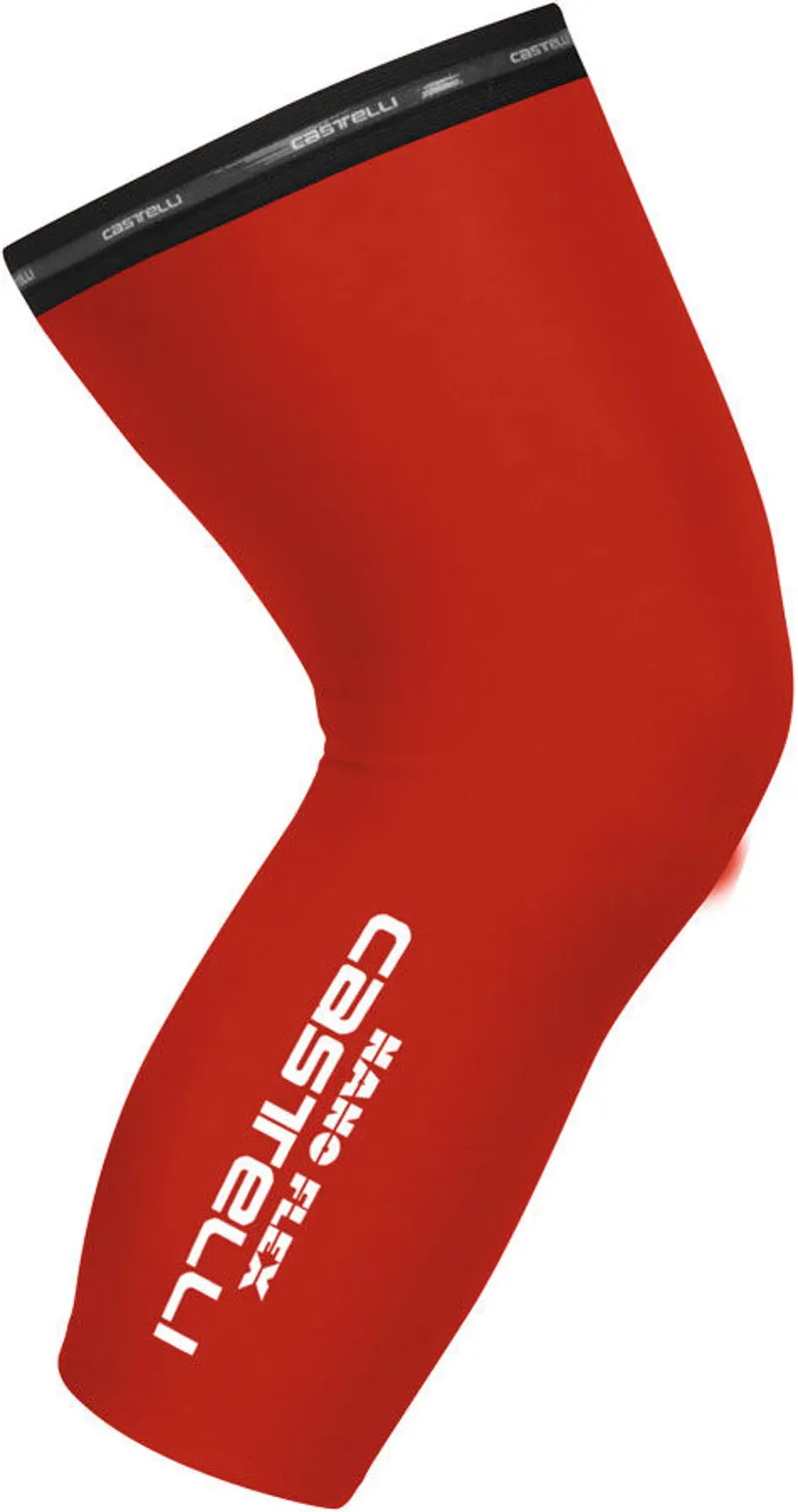 Castelli Nanoflex Knee Warmer Red