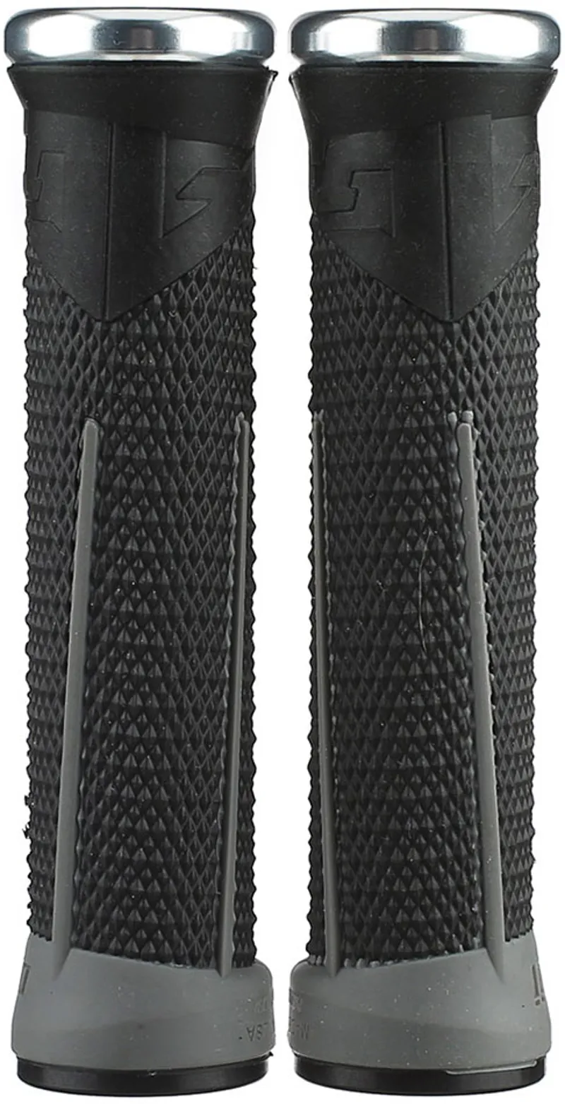 ODI AG-1 Aaron Gwin Lock-On Grip Black/Grey-1