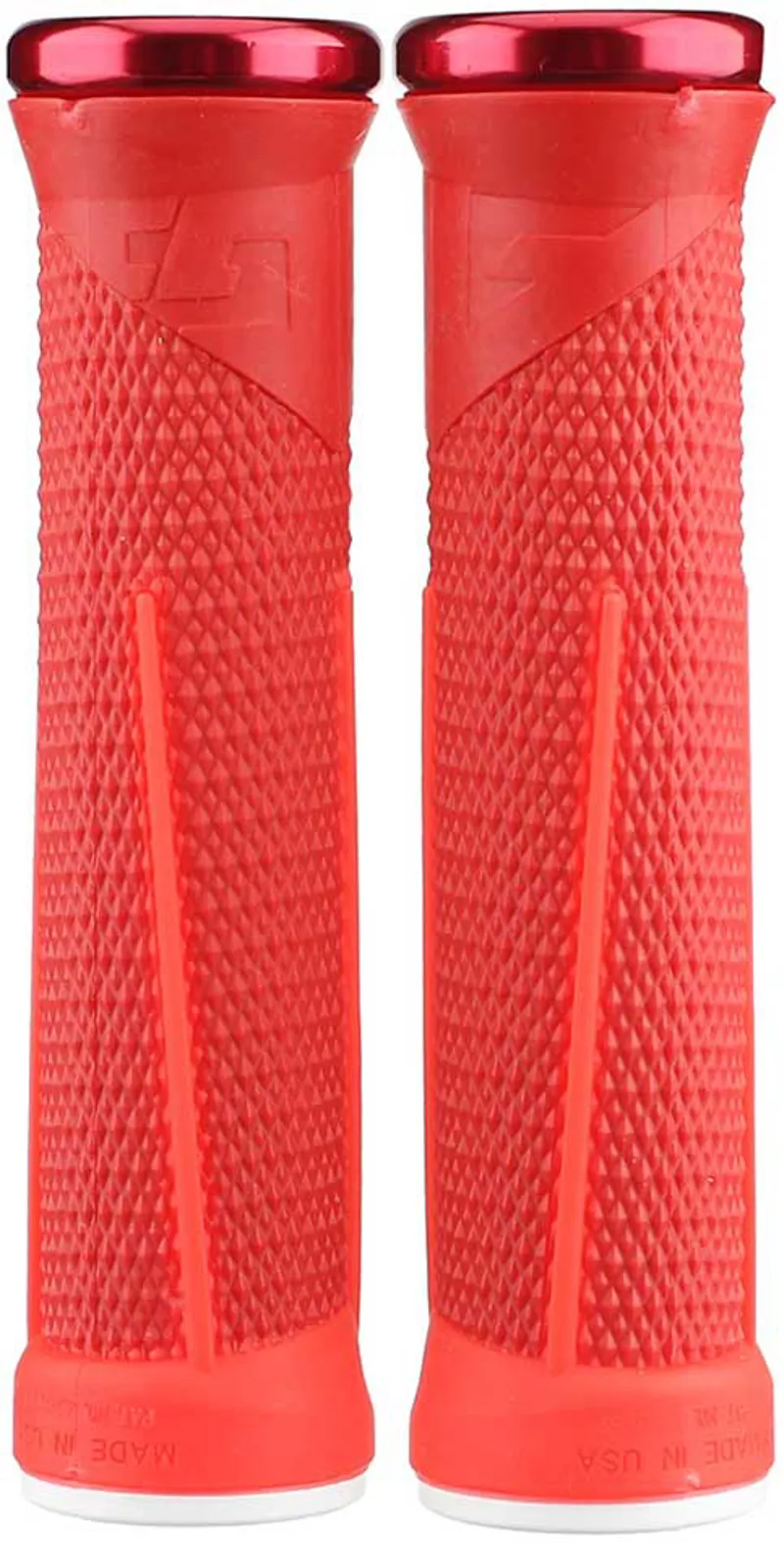 ODI AG-1 Aaron Gwin Lock-On Grip Red-1