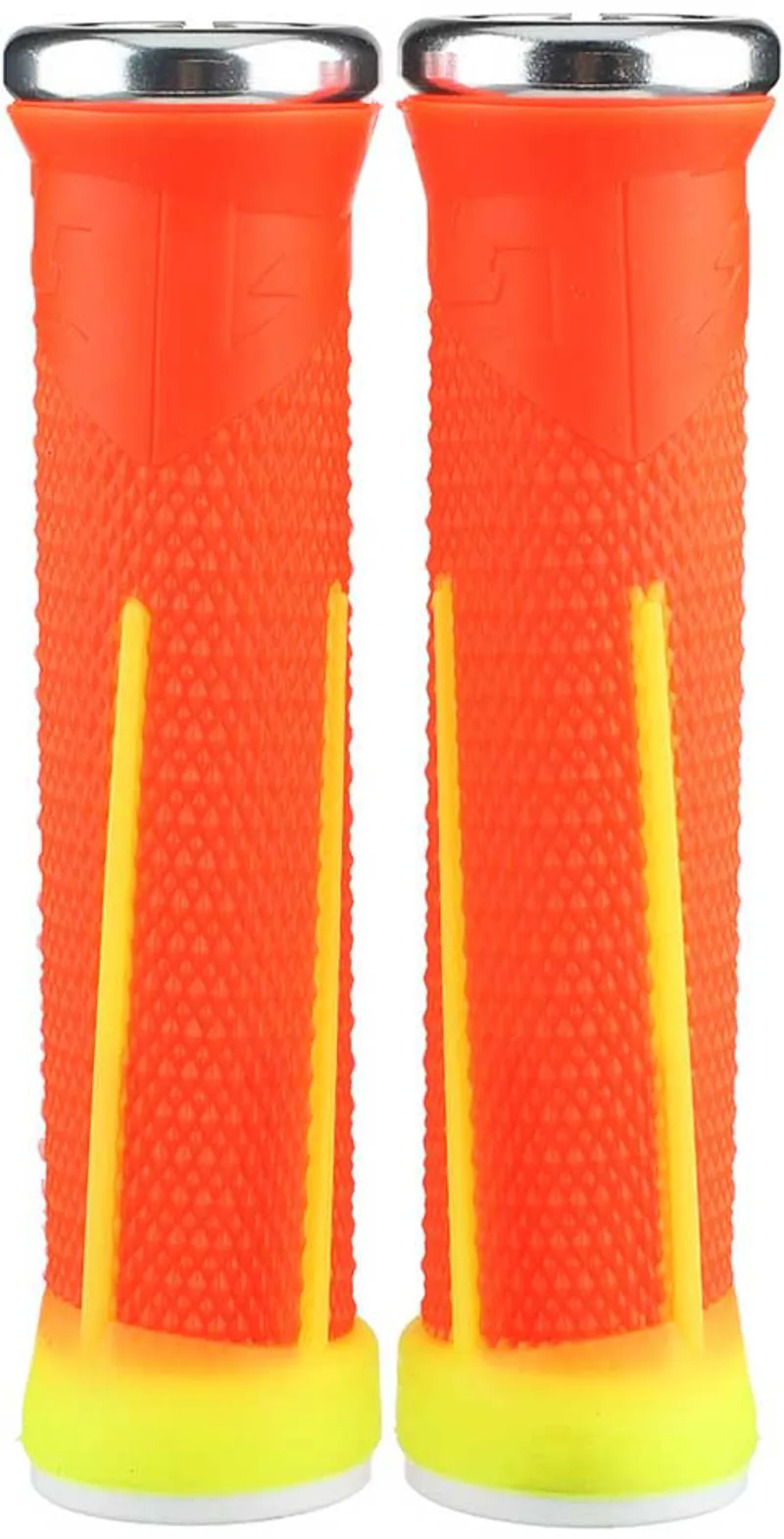 ODI AG-1 Aaron Gwin Lock-On Grip Orange/Yellow-1
