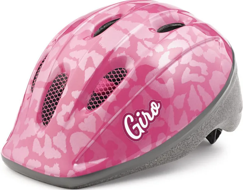 Giro Rodeo Kids Helmet Pink Leopard