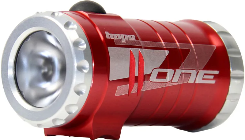 Hope Vision 1 LED Front Light with Battery/Charger Red-1