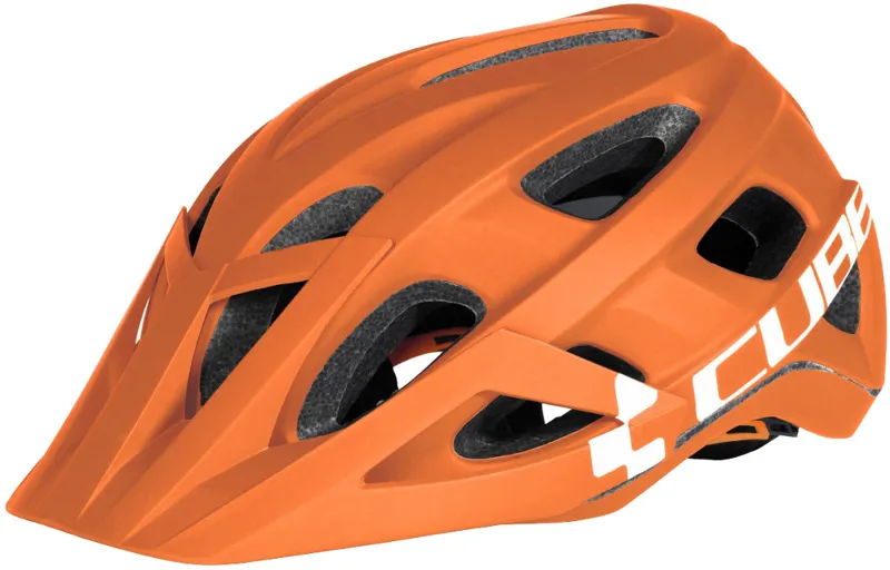 Cube AM Race MTB Helmet Blue/Orange-9