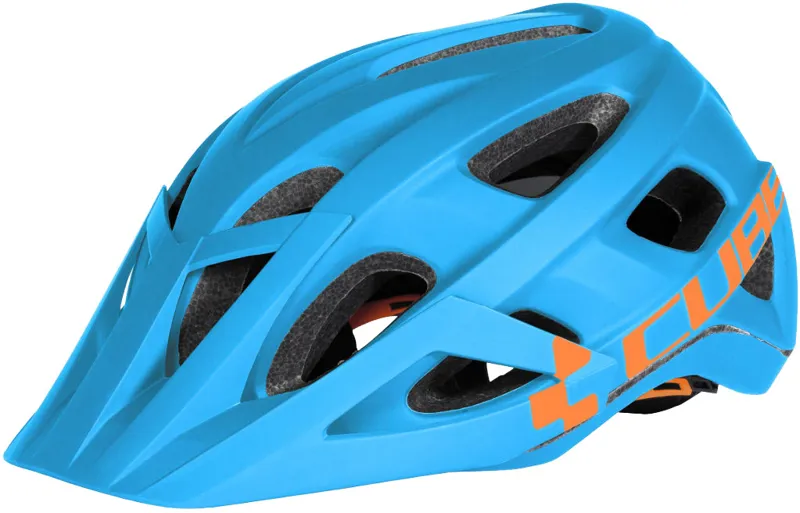 Cube AM Race MTB Helmet Blue/Orange-5