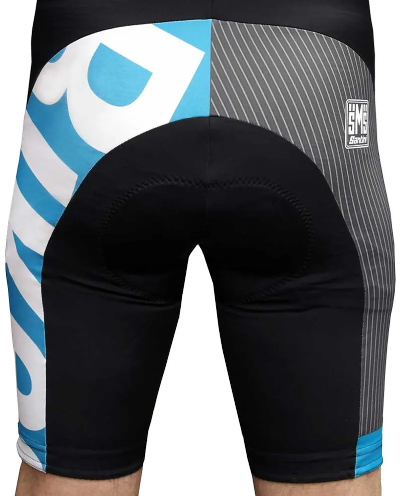Santini Leisure Lakes Bikes Team Bib Shorts Black-1