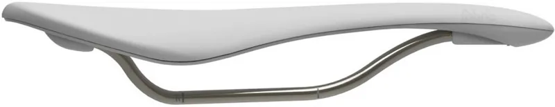 Fabric Scoop Flat Race Saddle White-2