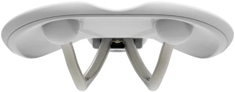 Fabric Scoop Flat Race Saddle White-5