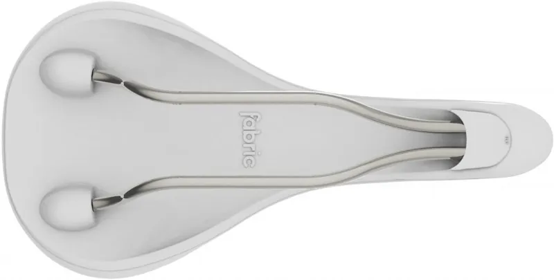 Fabric Scoop Flat Race Saddle White-7