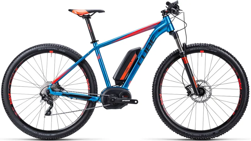 Oeganda Monetair Uitverkoop Cube Reaction Hybrid HPA Race 29er Electric Mountain Bike 2015 Blue