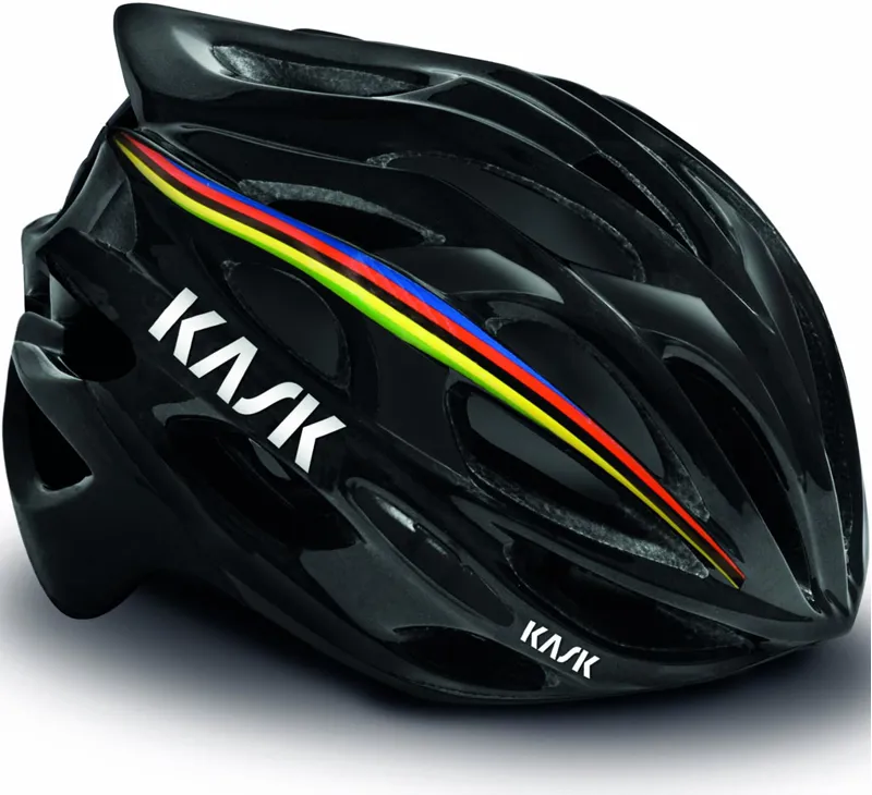 Kask Mojito World Champs Road Bike Helmet Black/Stripe