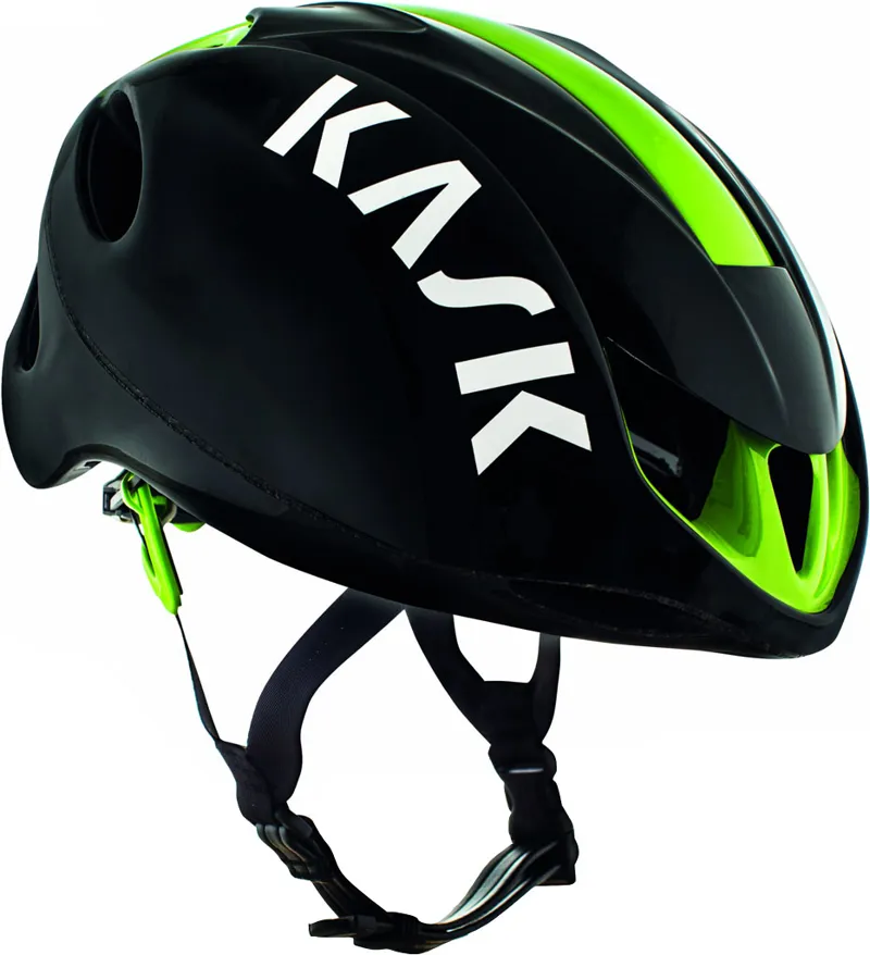 Kask Infinity Aero Road Bike Helmet Black/Lime-6