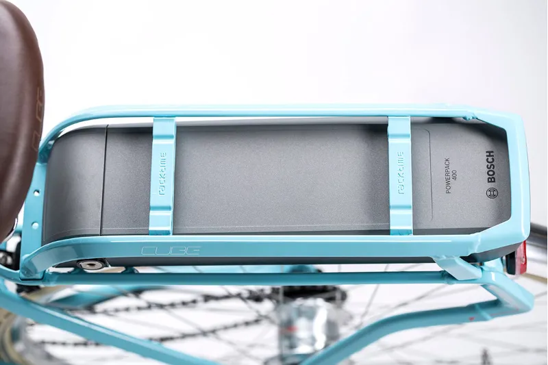 Cube Elly Cruise Womens Electric Bike 2015 Blue/Red-3