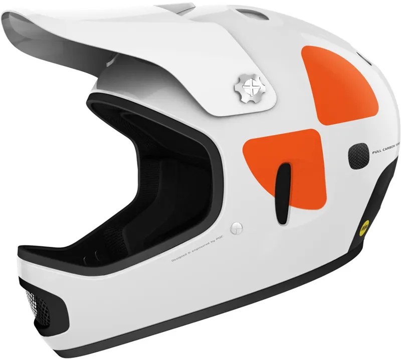 POC Cortex DH MIPS Full Face Helmet Hydrogen White