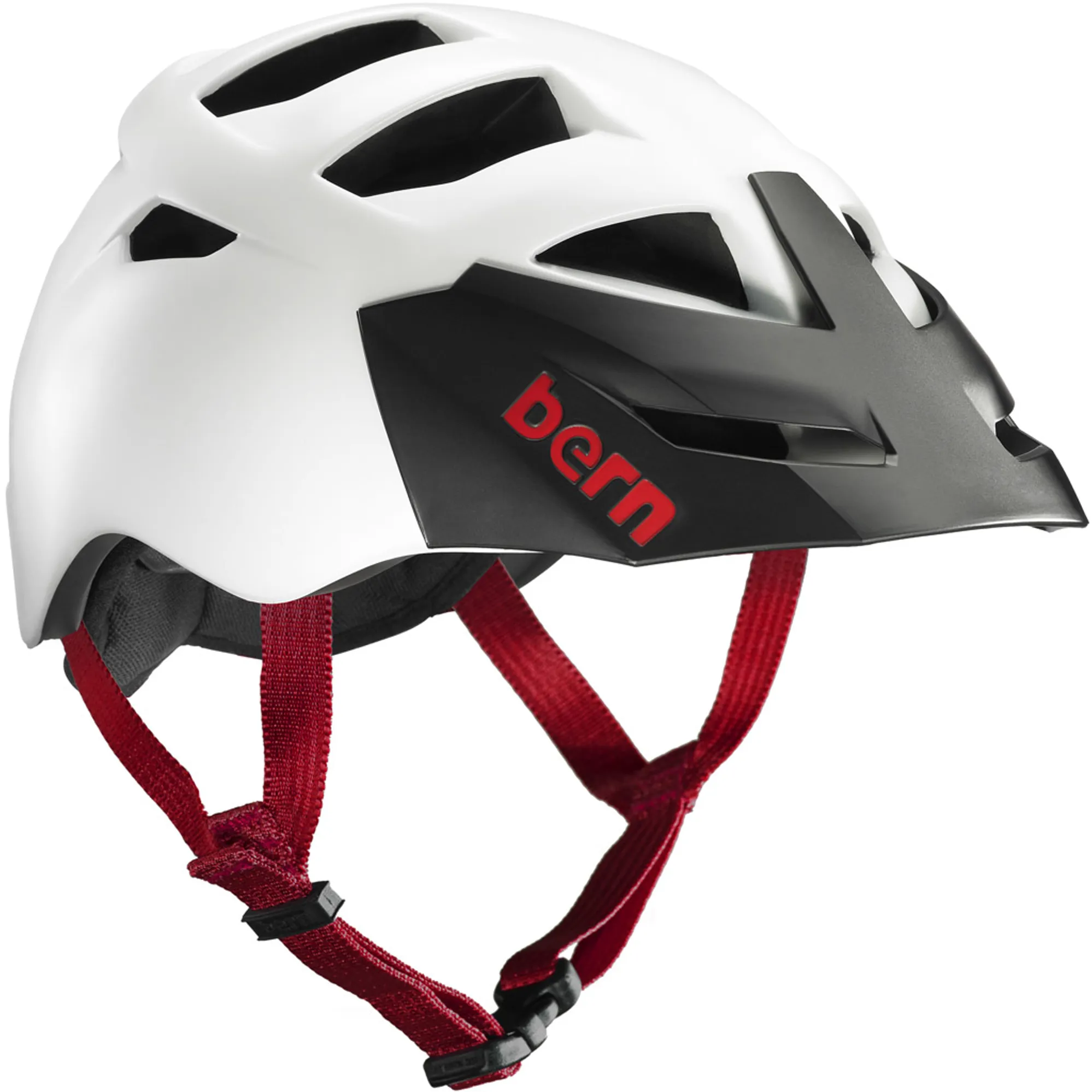 Bern Morrison Mountain Bike Helmet Satin White